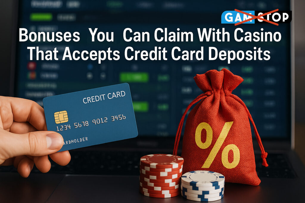 Discover bonuses you can claim with betting sites that accept credit card deposits
