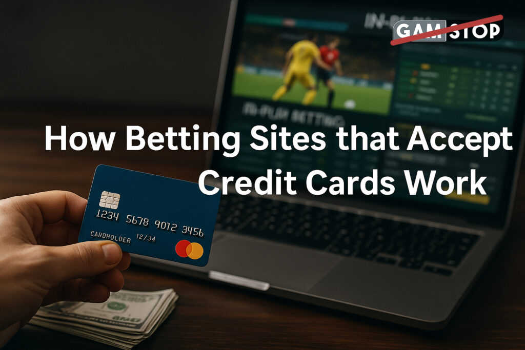 Explore how betting sites that accept credit cards work