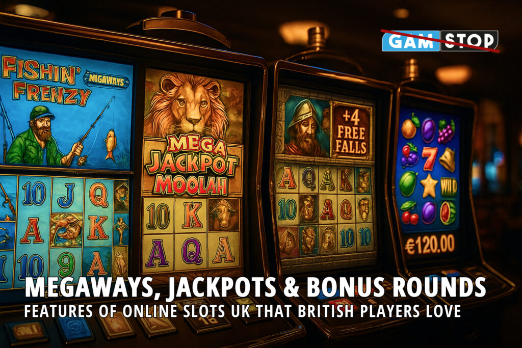 Explore Megaways, Jackpots & more – features of online slots UK that British players love