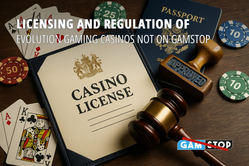 Explore licensing and regulation of Evolution Gaming casinos not on GamStop